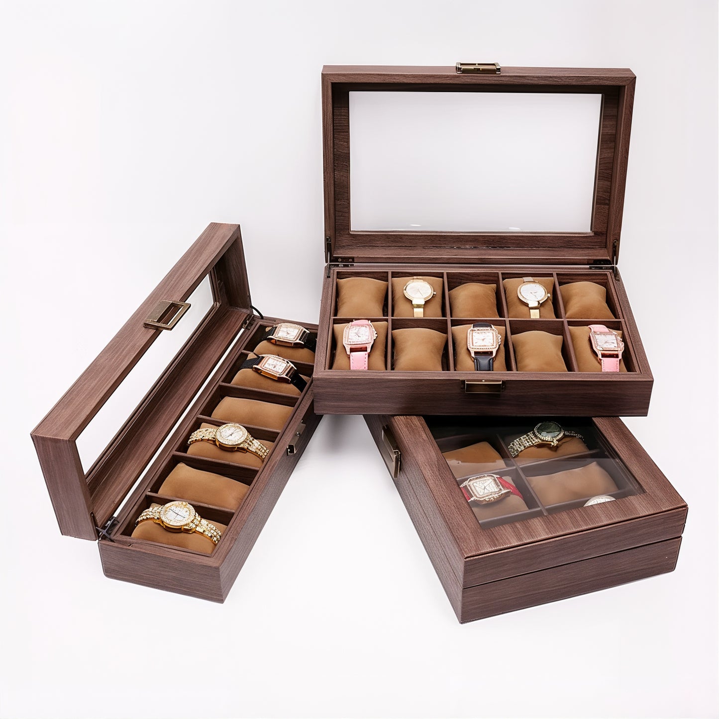 Boîte de Rangement pour Montres élégante