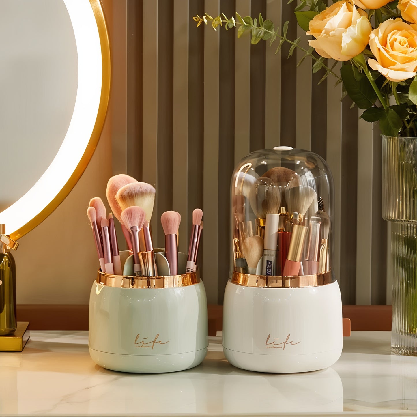 Organisateur de Maquillage avec protection lisse