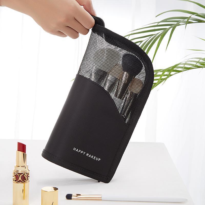 TROUSSE POUR PINCEAUX DE MAQUILLAGE PLIABLE