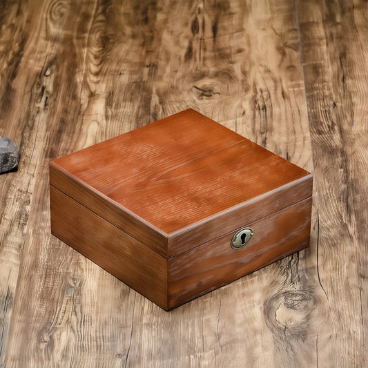 Boîte de rangement en bois luxueux pour montres